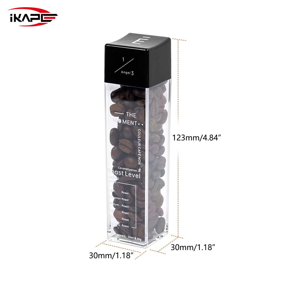IKAPE Coffee Bean Cellars with Stand & Hopper 6 Tubes and 12 Tubes
