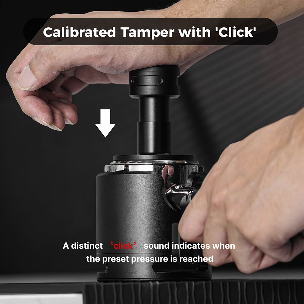 IKAPE V5 Click Coffee Tamper with Sound Feedback