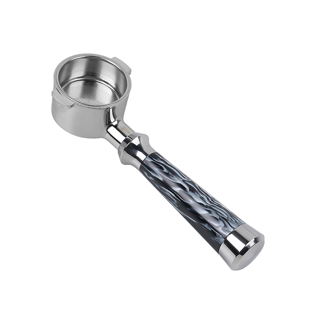 IKAPE Espresso Machinie Bottomless Portafilter with Basket (illusionary Stream)