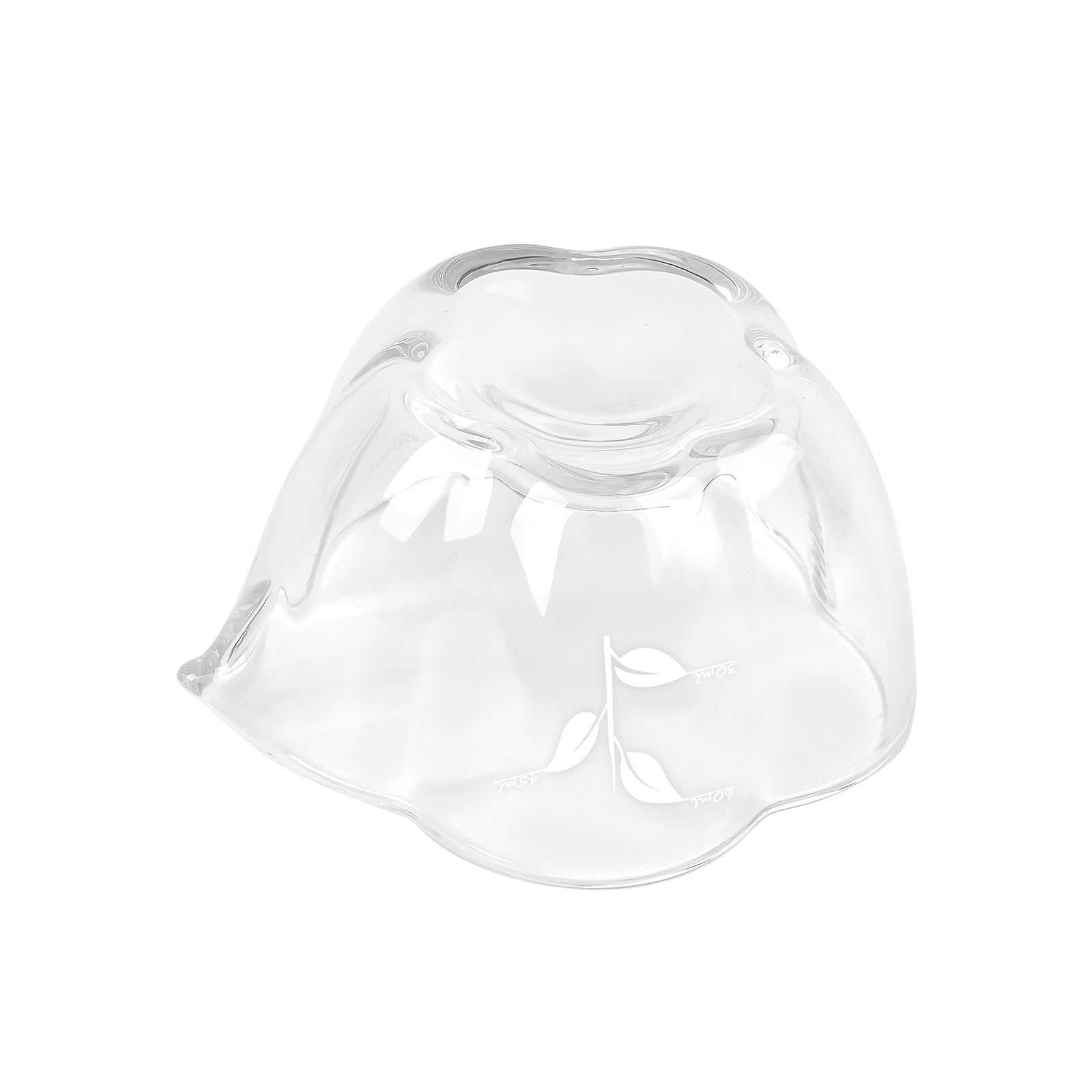 IKAPE Espresso Measuring Cup - Glass Petal