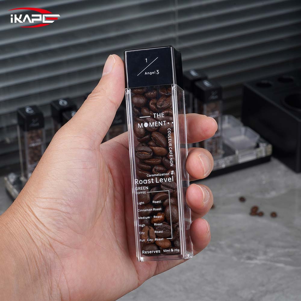 IKAPE Coffee Bean Cellars with Stand & Hopper 6 Tubes and 12 Tubes