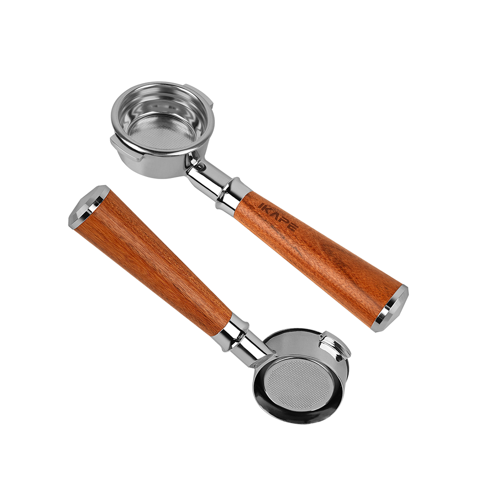 IKAPE Espresso E61 Bottomless Portafilter Compatible with E61 Group machine