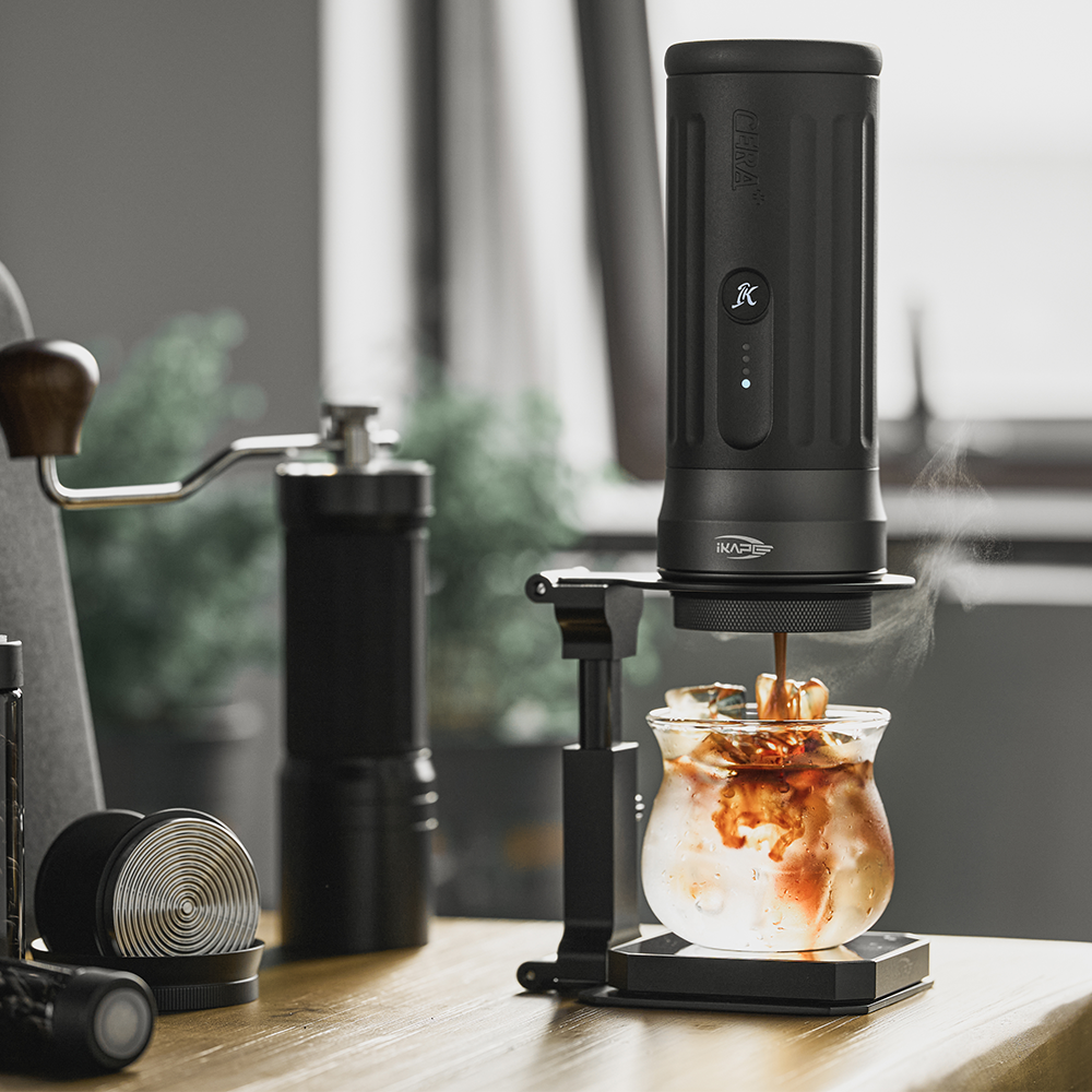 IKAPE Portable Coffee Maker Folding Stand and Carrying Bag