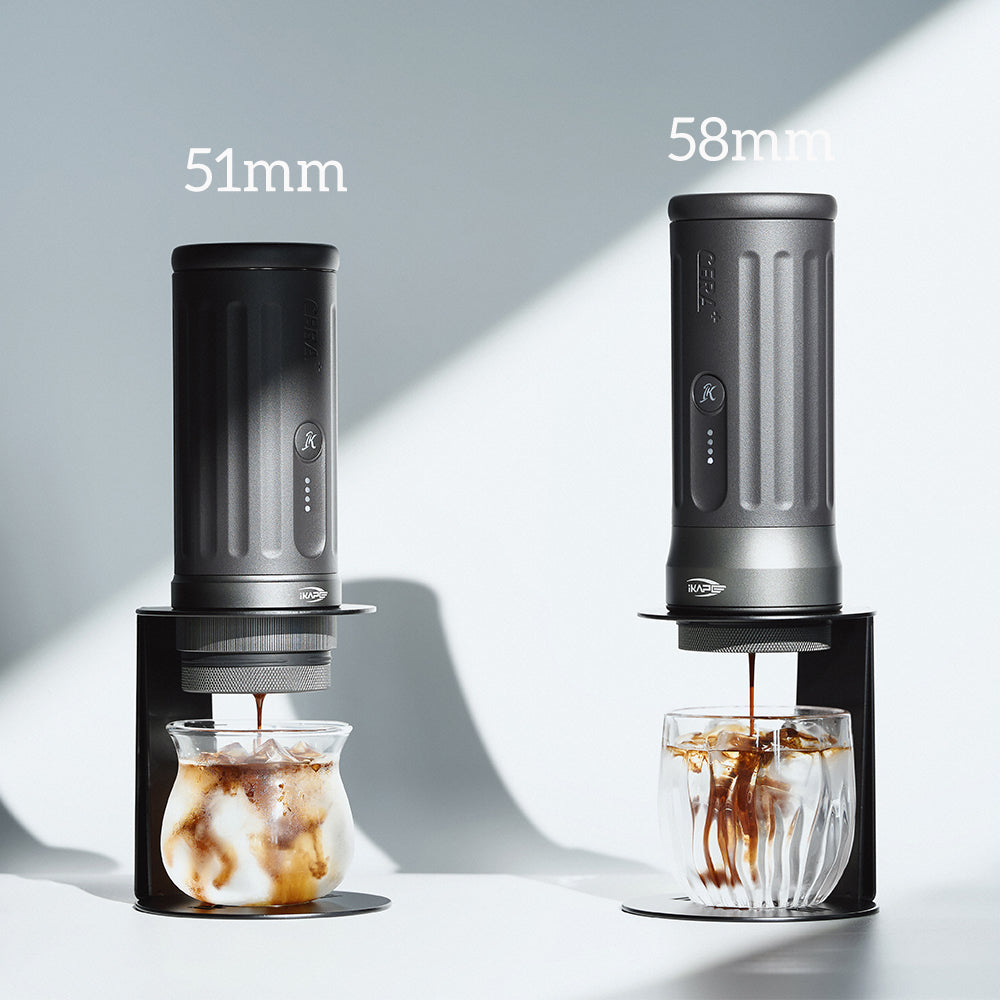 IKAPE-Portable-coffee-maker-k2-pro-58mm-and-51mm