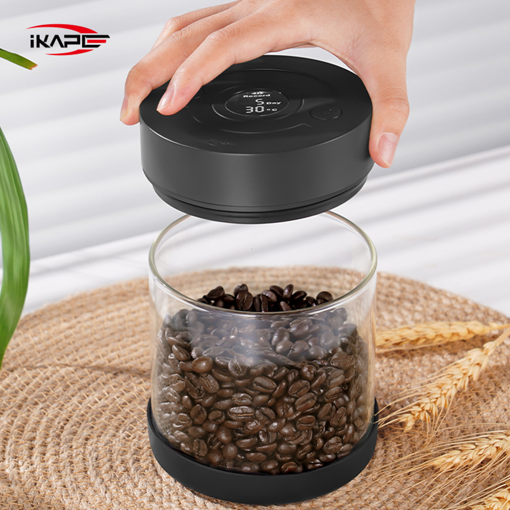 IKAPE-Electric-Vacuum-Bean-Canisters-for-coffee-bean