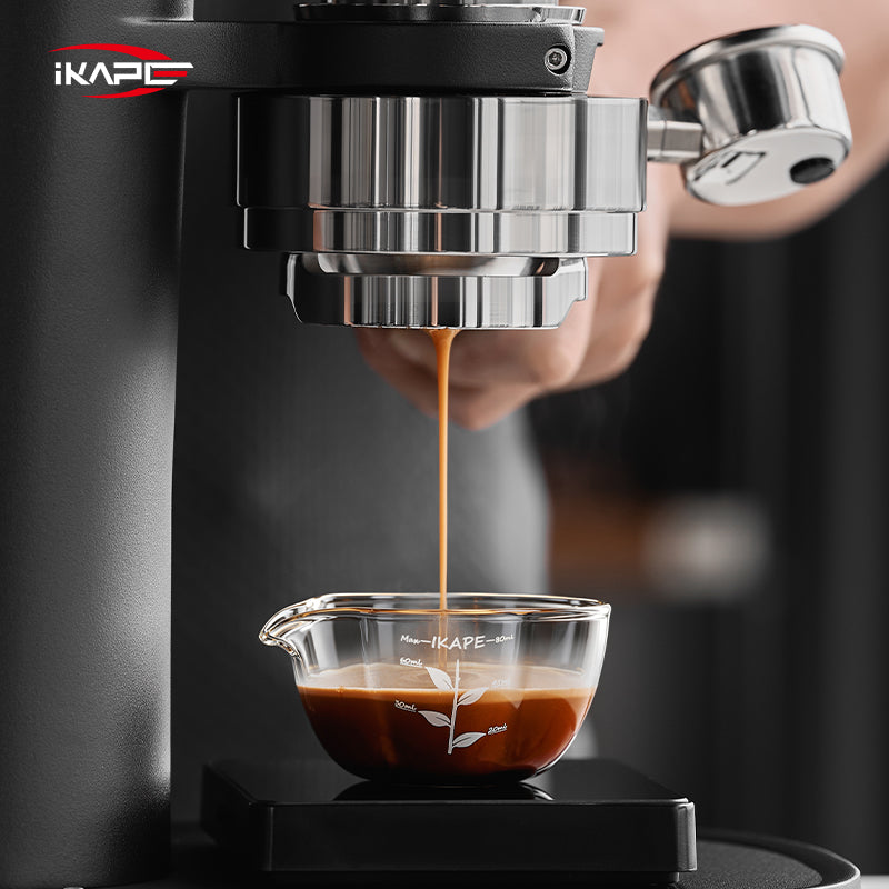 IKAPE Espresso Measuring Cup - Glass Petal
