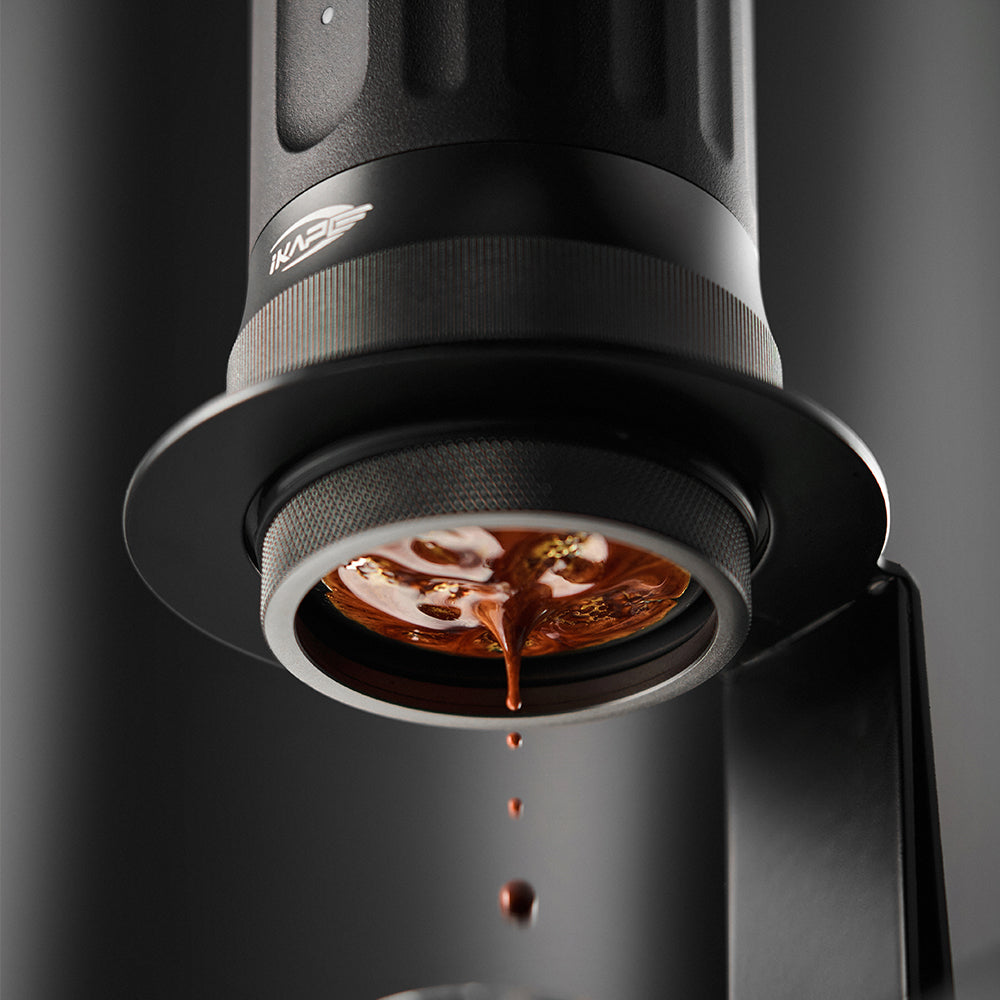 IKAPE Portable Coffee Maker with 58mm Bottomless Basket- KAPO K2 Pro