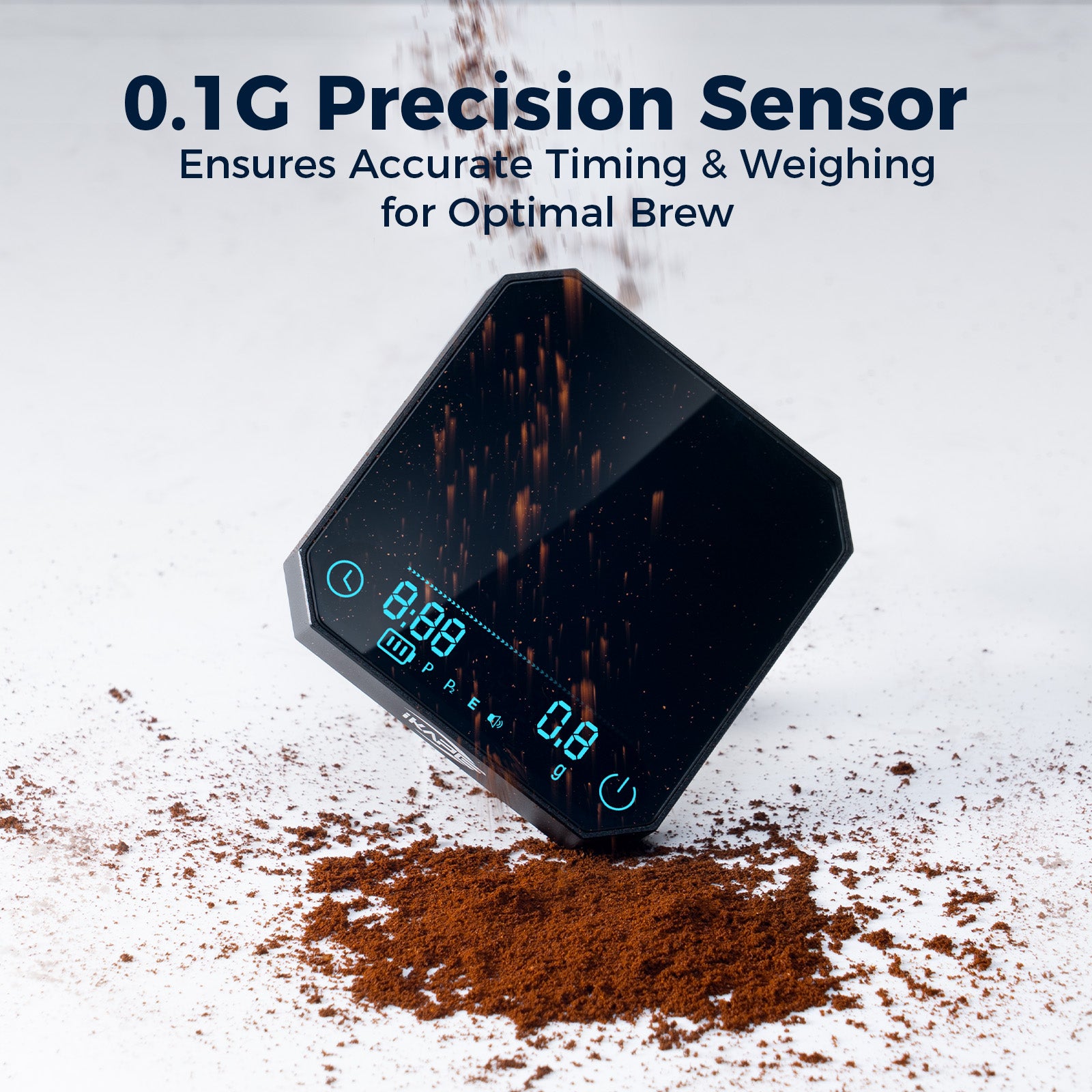 IKAPE Metal Smart Palm Electronic Coffee Scale -V3