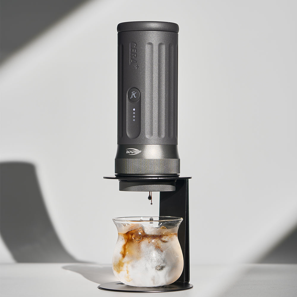 IKAPE Portable Coffee Maker with 58mm Bottomless Basket- KAPO K2 Pro