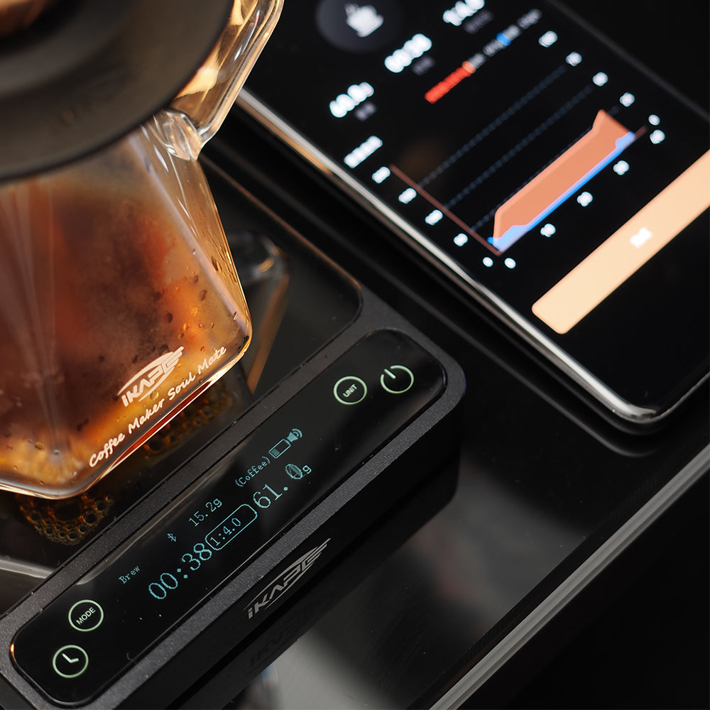 IKAPE Smart Electronic Coffee Scale with Bluetooth APP_V2 Pro