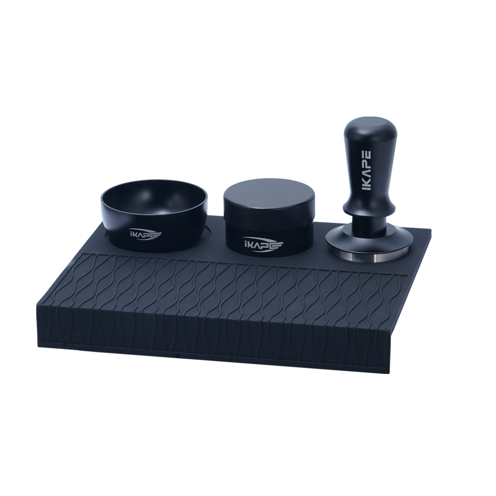 Distributeur Et Presse-main Noir IKAPE – Format 58 Mm Pour Bureaux, Ateliers, Espaces Partagés