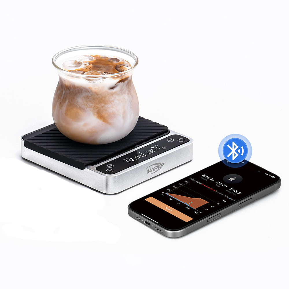 IKAPE Smart Electronic Coffee Scale with Bluetooth APP_V2 Pro