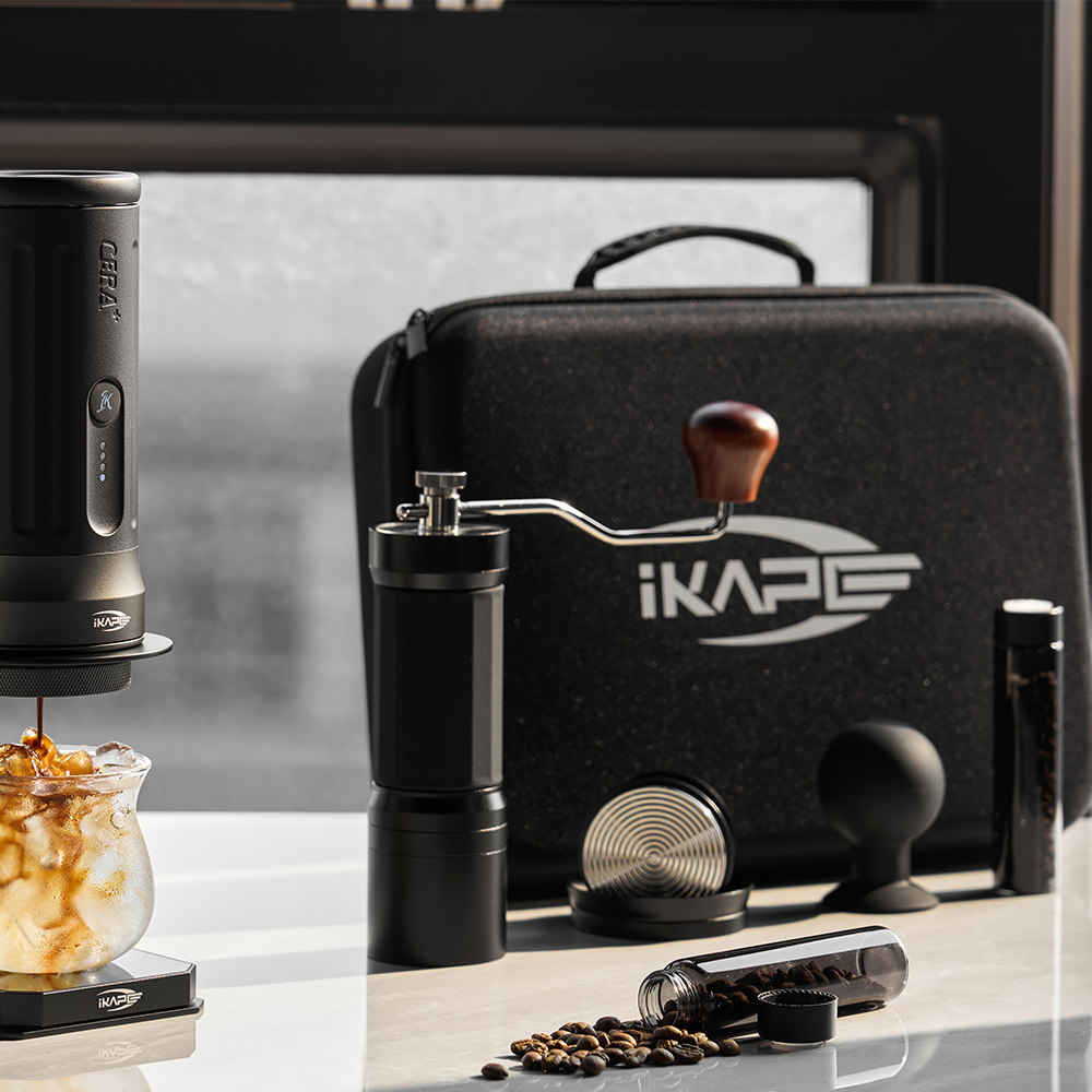 IKAPE Portable Coffee Maker Folding Stand and Carrying Bag