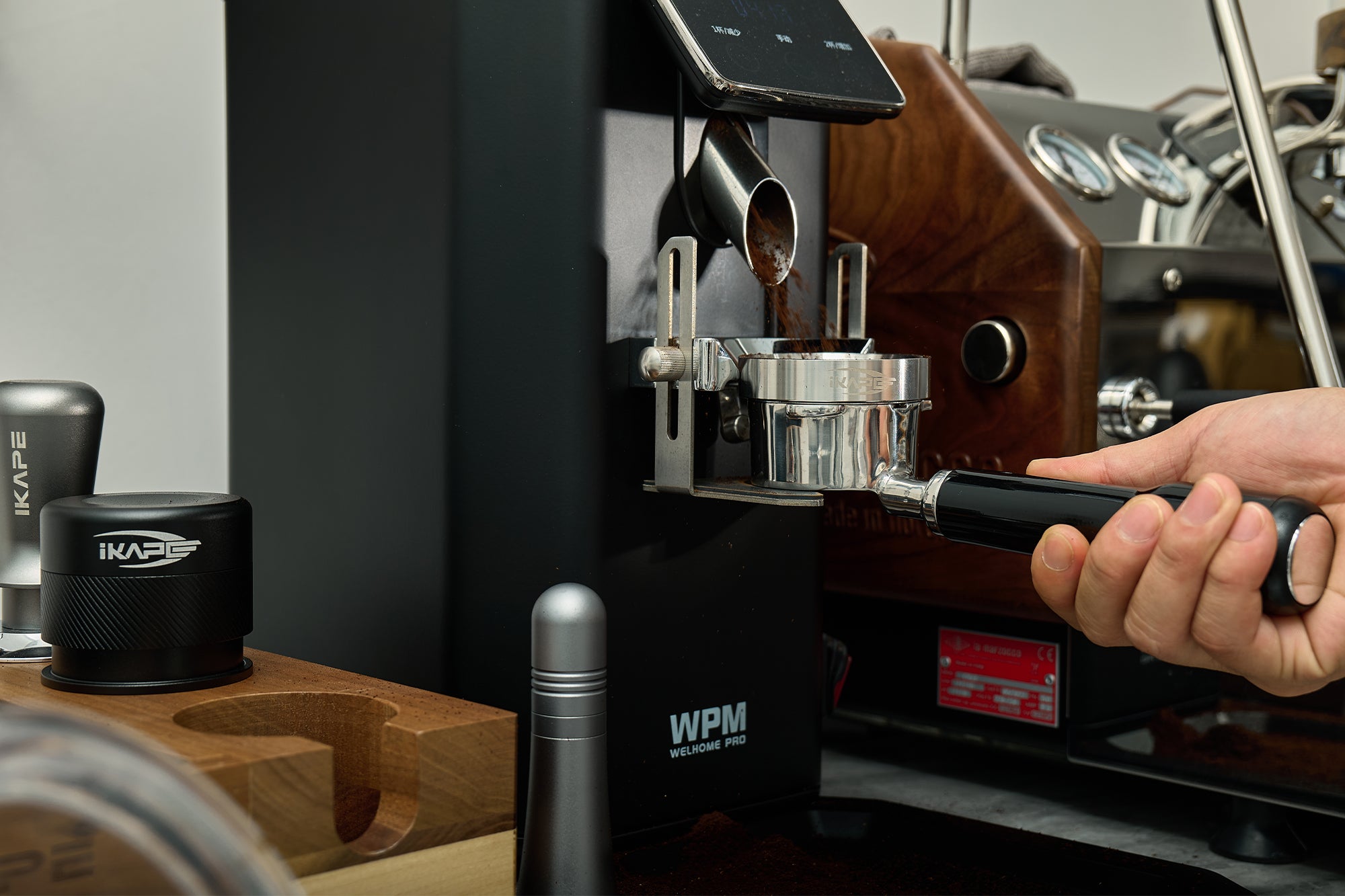 IKAPE V1 Espresso Dosing Funnel Coffee Dosing Ring
