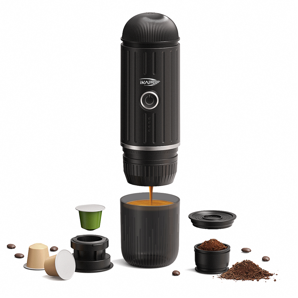 IKAPE Portable Coffee Maker Espresso Machine IKAPE Portable Coffee Maker Espresso Machine