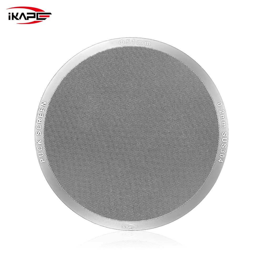 IKAPE V4 Ultra-thin Espresso Puck Screen, Thick 0.2mm