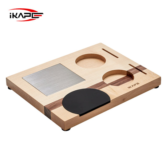 IKAPE Espresso Tamper Base, Espresso Accessories Organizer Box（Universal）