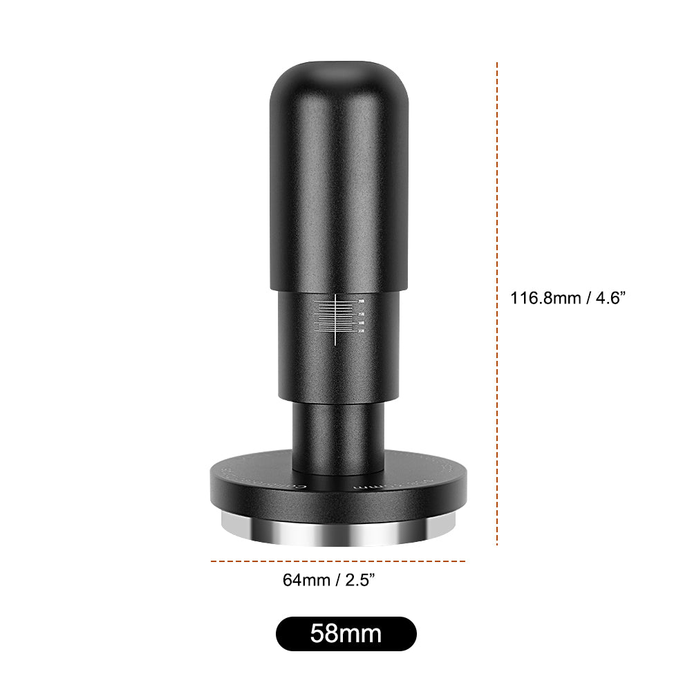 IKAPE Calibrated Coffee Adjustable Pressure Spring Tamper