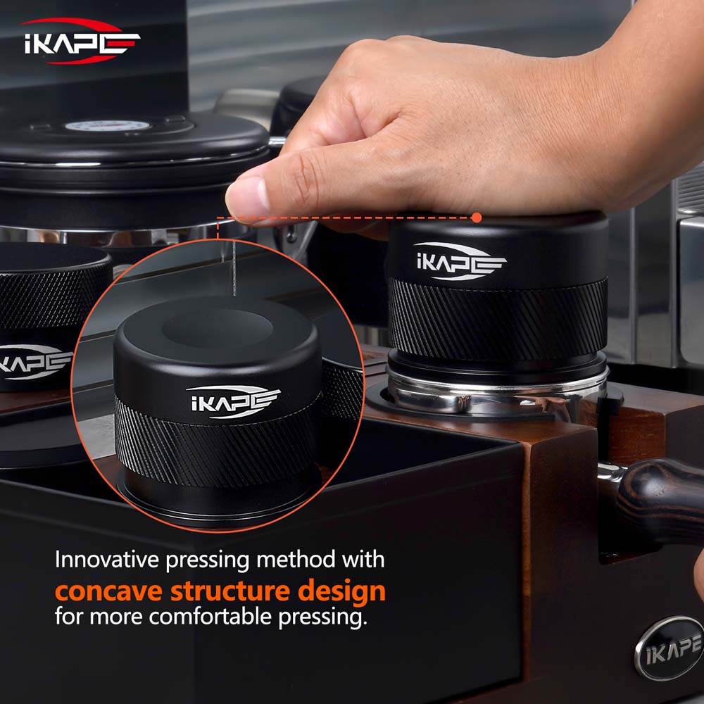 IKAPE V4  Plam Calibrated Coffee Tamper