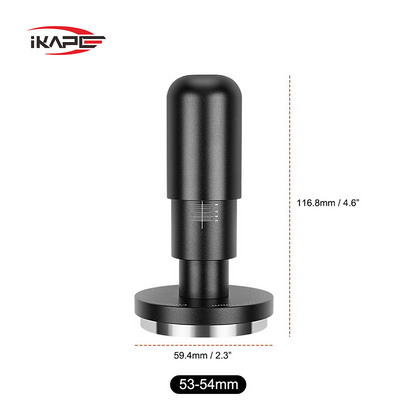 IKAPE Calibrated Coffee Adjustable Pressure Spring Tamper