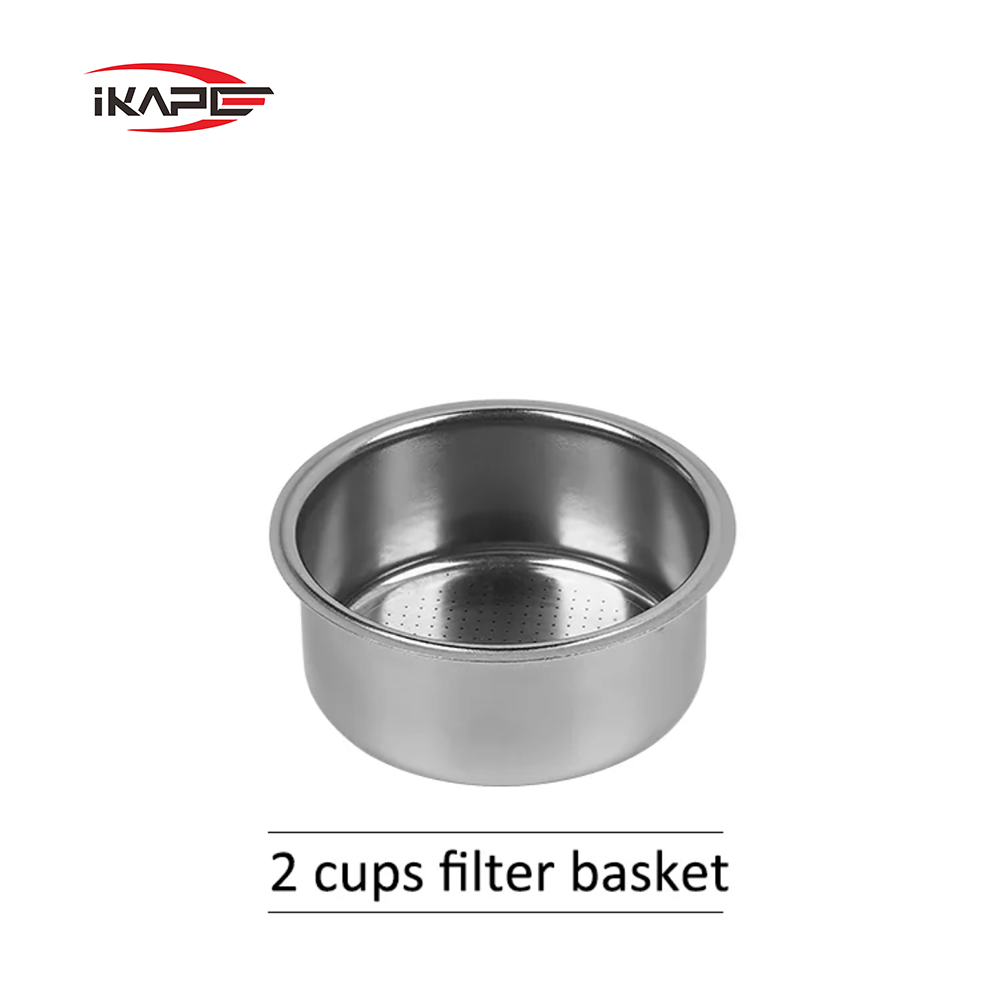 IKAPE 51mm Delonghi Espresso Maker 2 Shots Basket and 4 Shots Basket