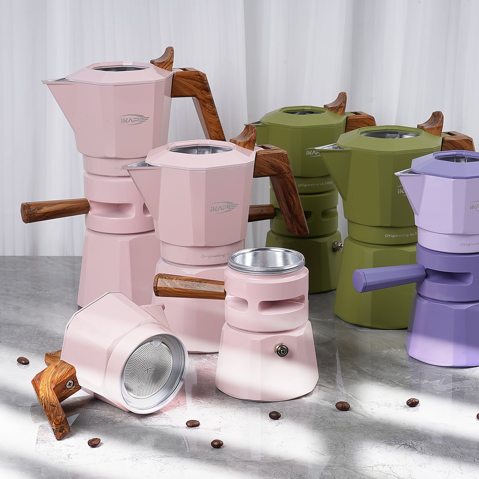 IKAPE Espresso Moka Pot - Thumbnail 2