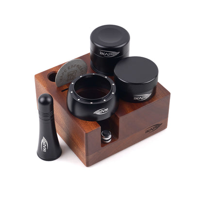 IKAPE Small Espresso Bar Kit,  7 in 1 Organizer Box