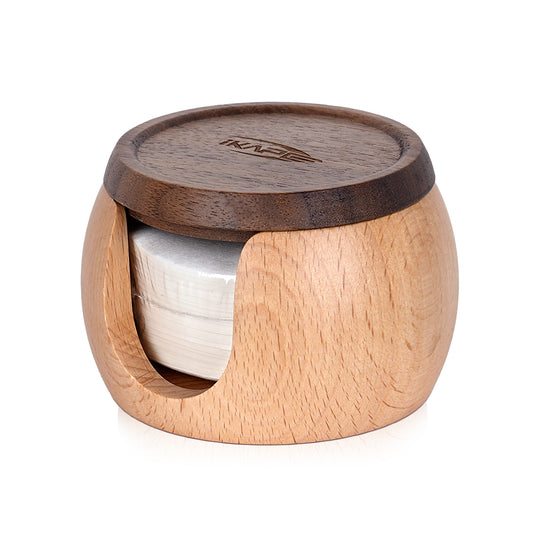 IKAPE Espresso Wooden box and 200pcs Paper Filters