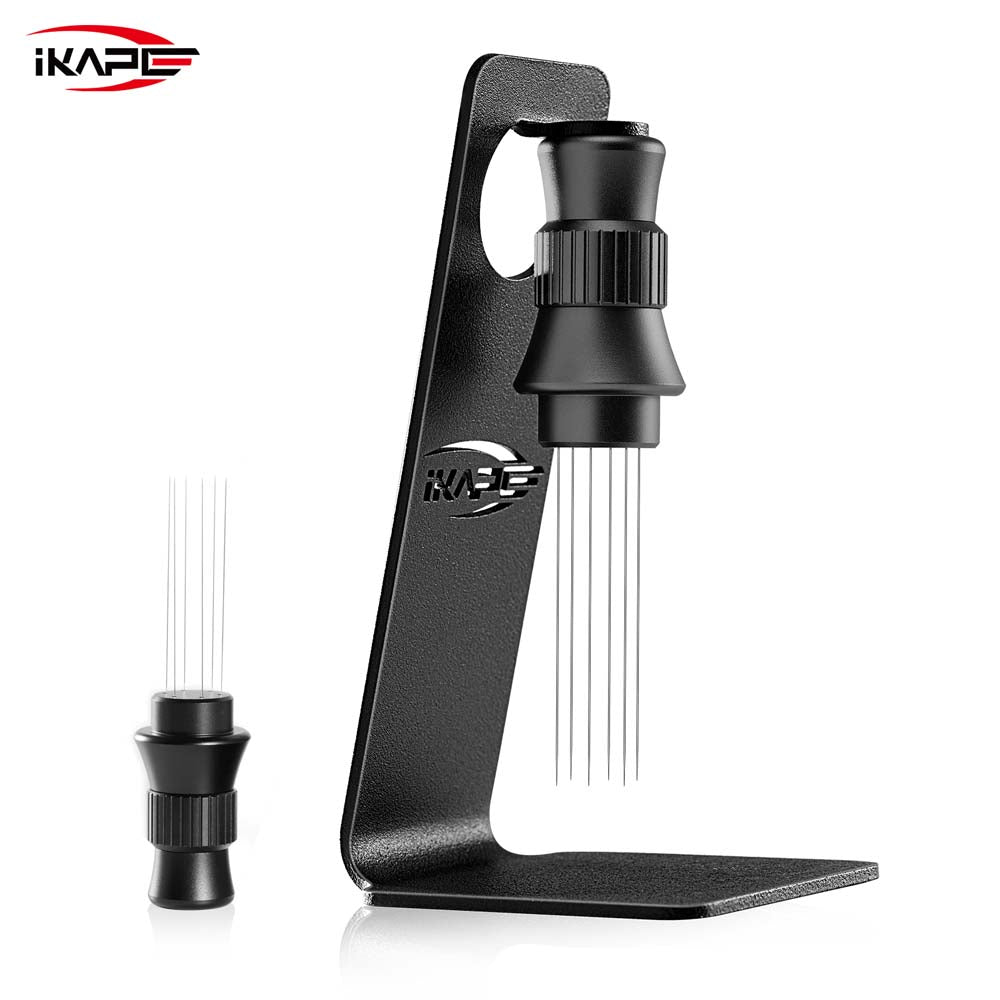 IKAPE Espresso WDT Tools, Adjustable Espresso Stirrer for Barista, with Magnetic Stand