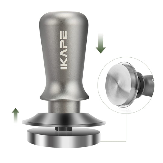 IKAPE V3 Calibrated Coffee Tamper With Flat Base