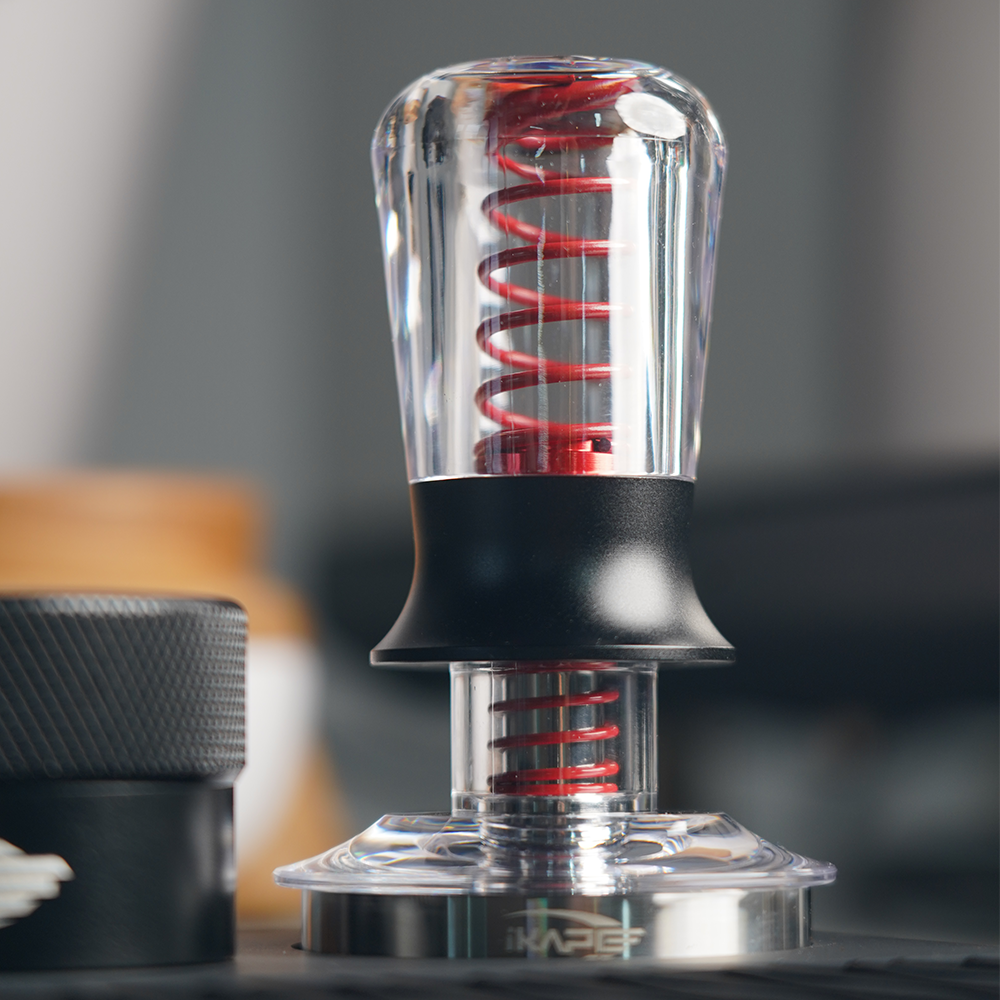 IKAPE V3  Coffee Calibrated Tamper Transparent V2