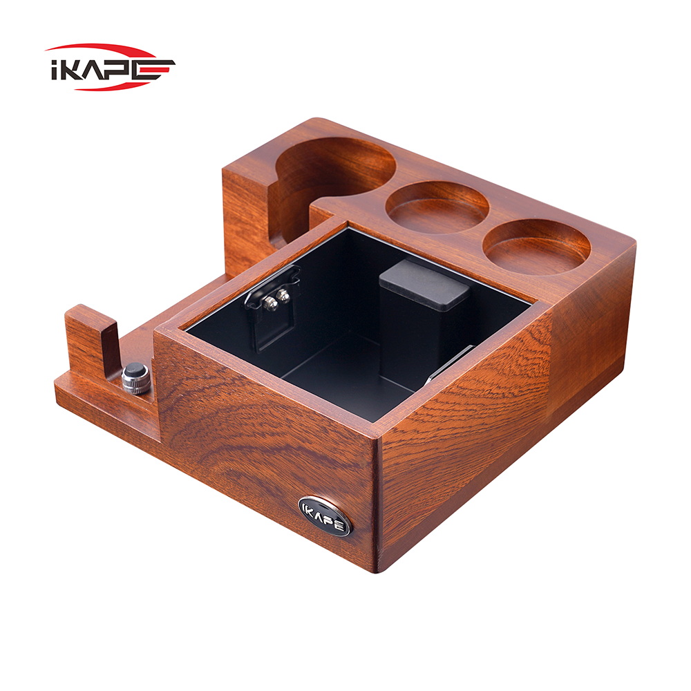 IKAPE V3 Espresso Knock Box, Espresso Coffee Organizer Box