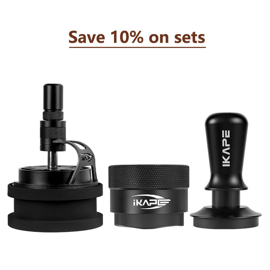 IKAPE Epsresso Rotary V2 WDT Distributor V3 Tamper Sets(All Black)