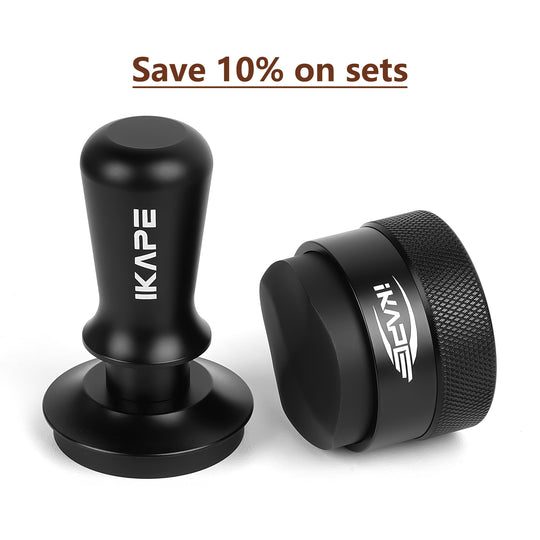 IKAPE Espresso Tamper Distributor Sets(All Black)