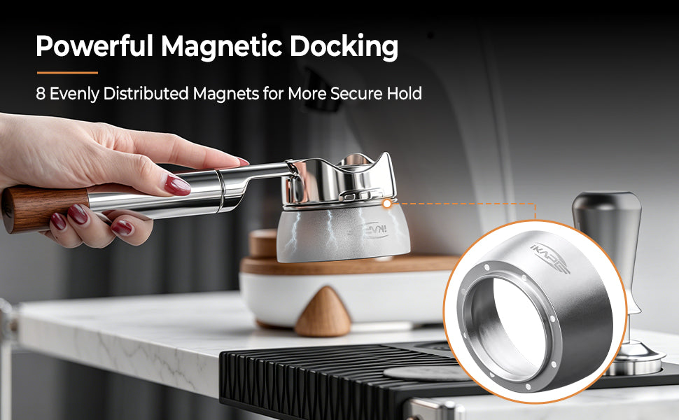 IKAPE V2 Espresso Magnetic Dosing Funnel