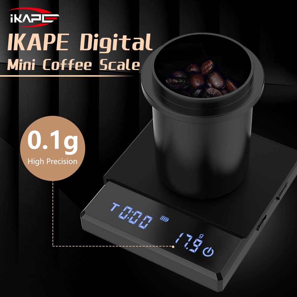 IKAPE V1 Coffee Scale-Mini For Espresso Machine