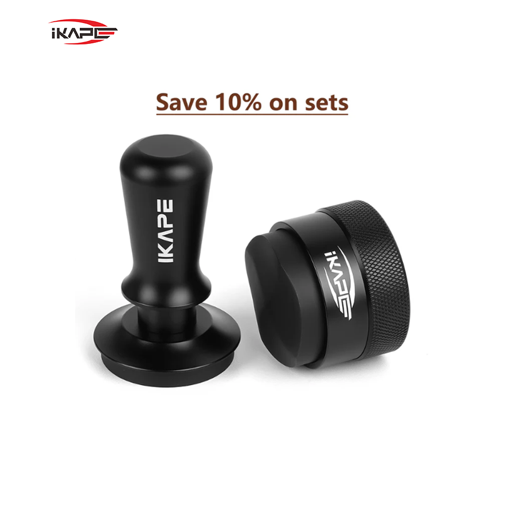 IKAPE Espresso Tamper Distributor Sets(All Black)