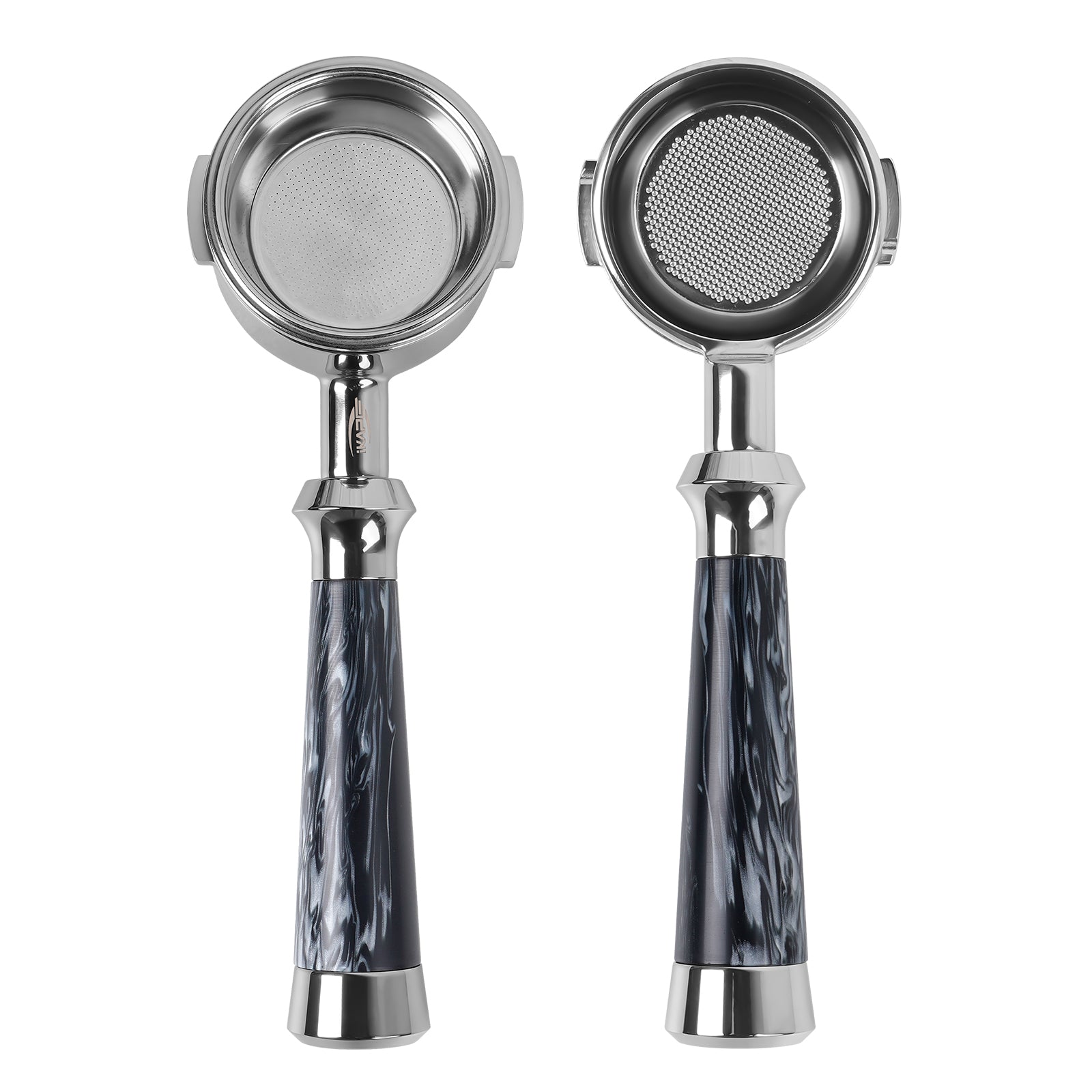 IKAPE Espresso Machine Bottomless Portafilter with Basket (illusionary Stream)