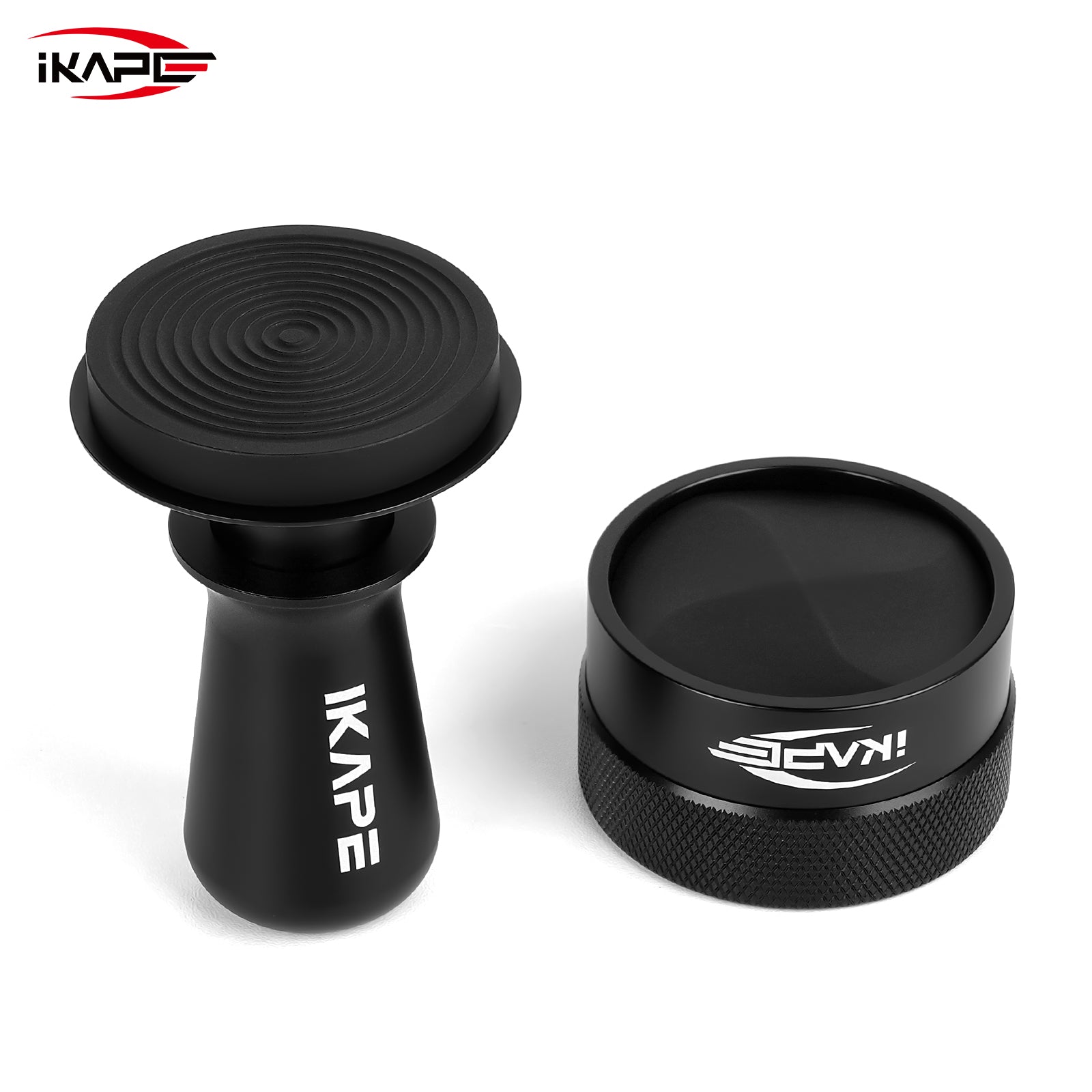 IKAPE Espresso Tamper Distributor Sets(All Black)