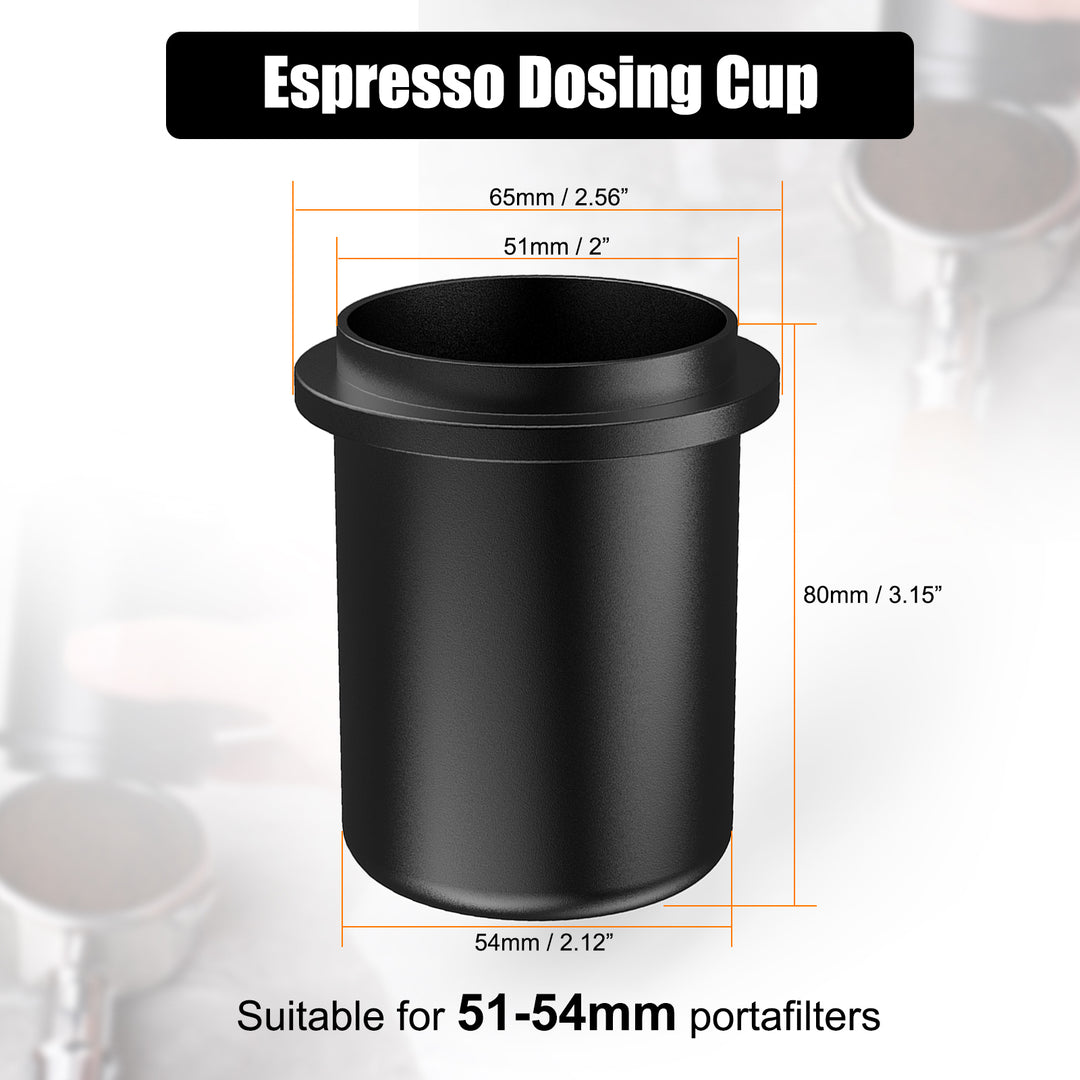  54mm Dosing Cup, Espresso Dosing Cup Fits 54mm Portafilters,  Coffee Dosing Cup for Barista Express Espresso Machine, BES870XL BES878BSS:  Home & Kitchen