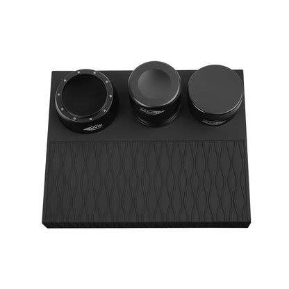 IKAPE Espresso Puck Prep and Tamper Mat Set