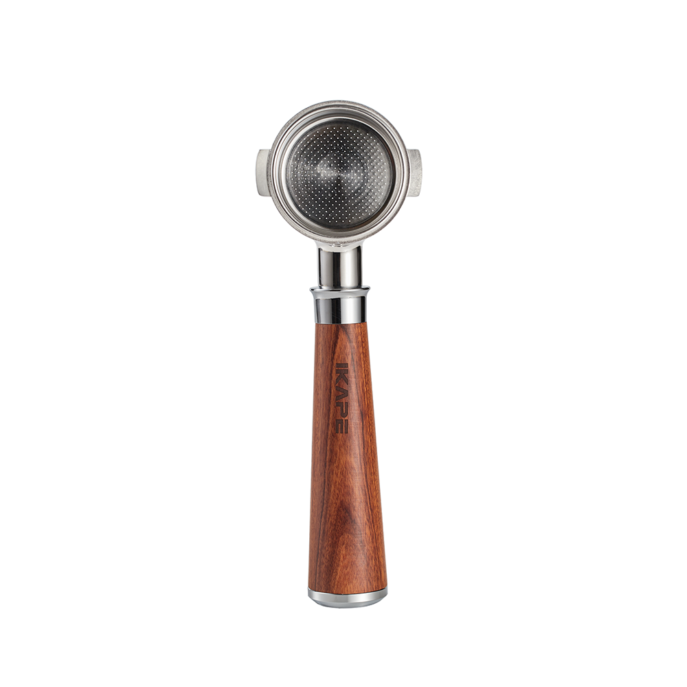 IKAPE Espresso 51mm Bottomless Portafilter Compatible with 51mm Delonghi ECP310
