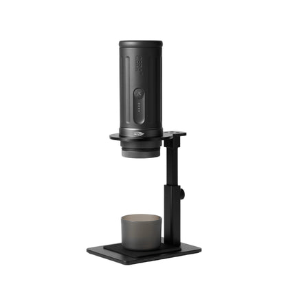 IKAPE Portable Coffee Maker with Heating Function and 51mm Bottomless Basket- KAPO K2(With stand)