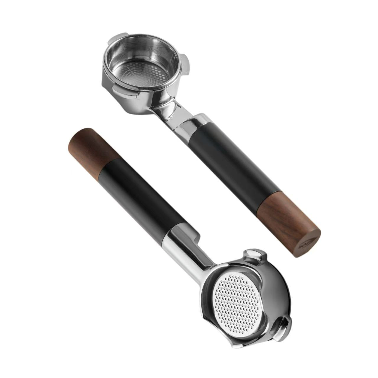 IKAPE Openwork Bottomless Portafilter with High Extraction Precision Basket