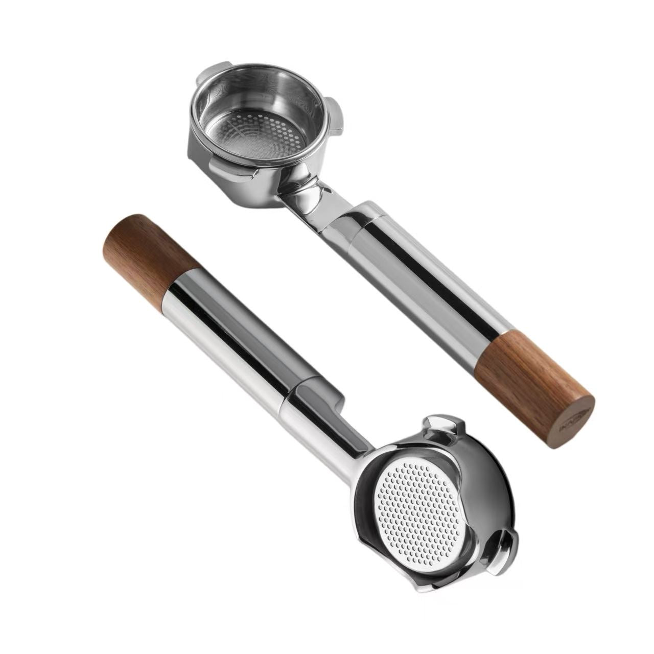 IKAPE Openwork Bottomless Portafilter with High Extraction Precision Basket