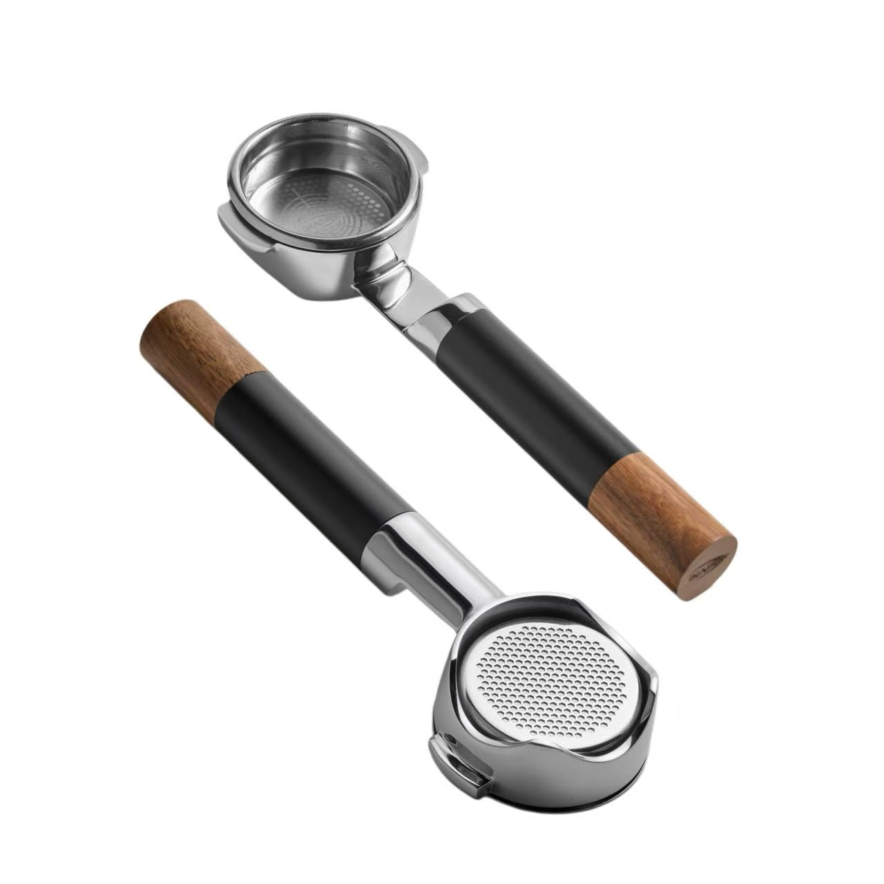 IKAPE Openwork Bottomless Portafilter with High Extraction Precision Basket