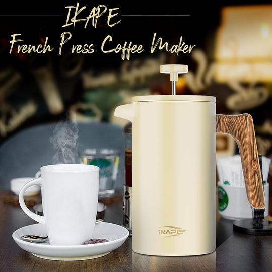 IKAPE Coffee French Press Coffee Maker