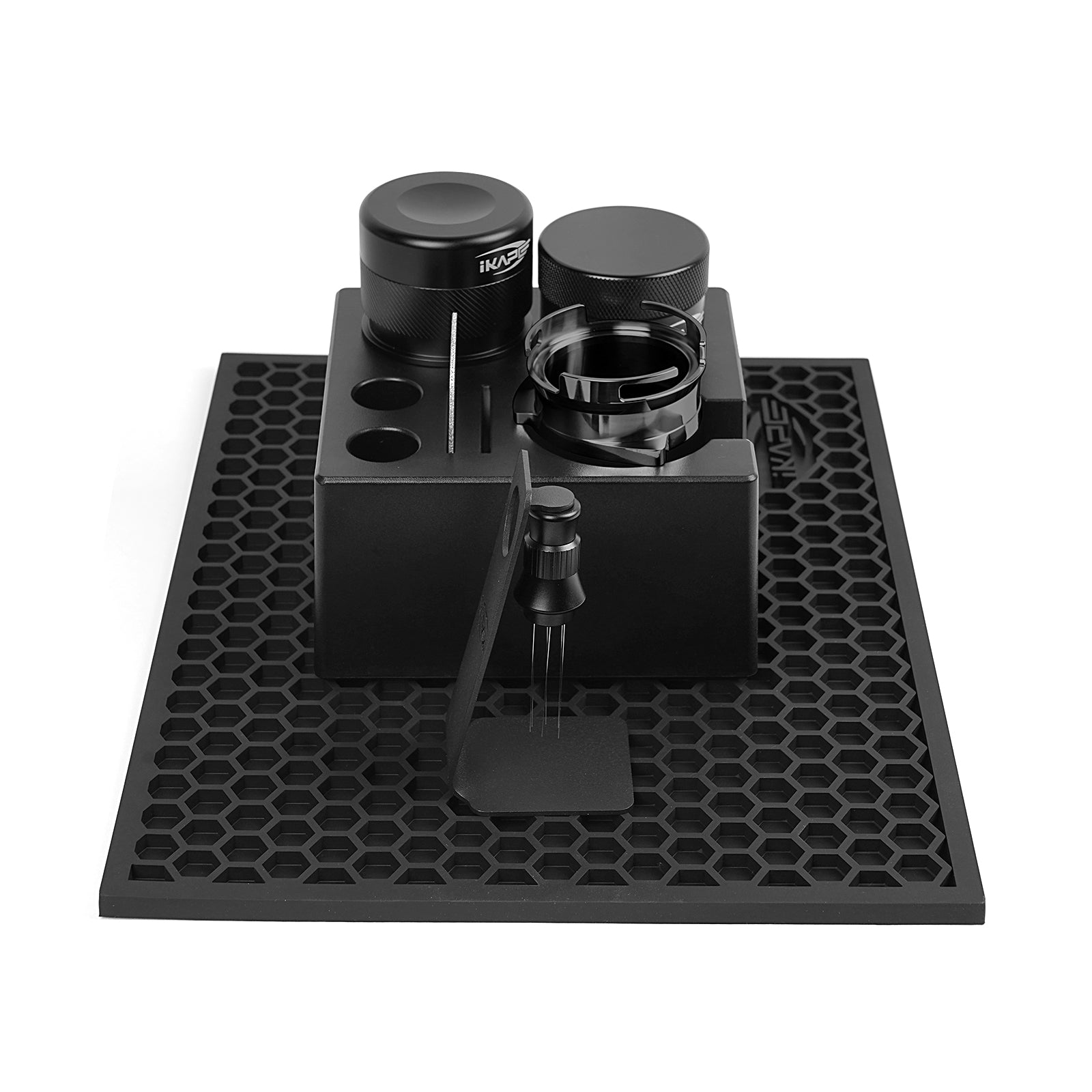 IKAPE Coffee Bar Storage Cleaning Set