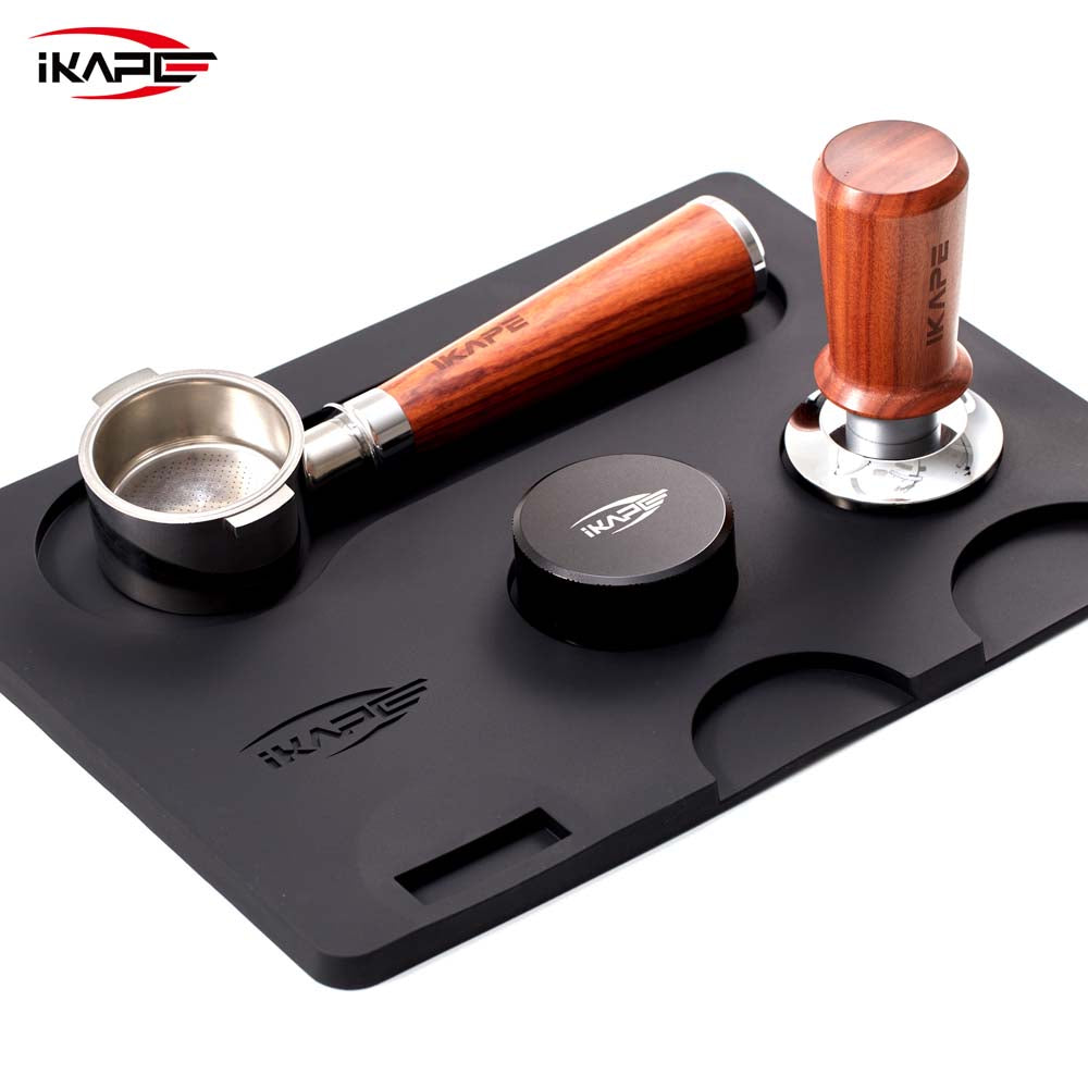 IKAPE Coffee Tamper Station Mat