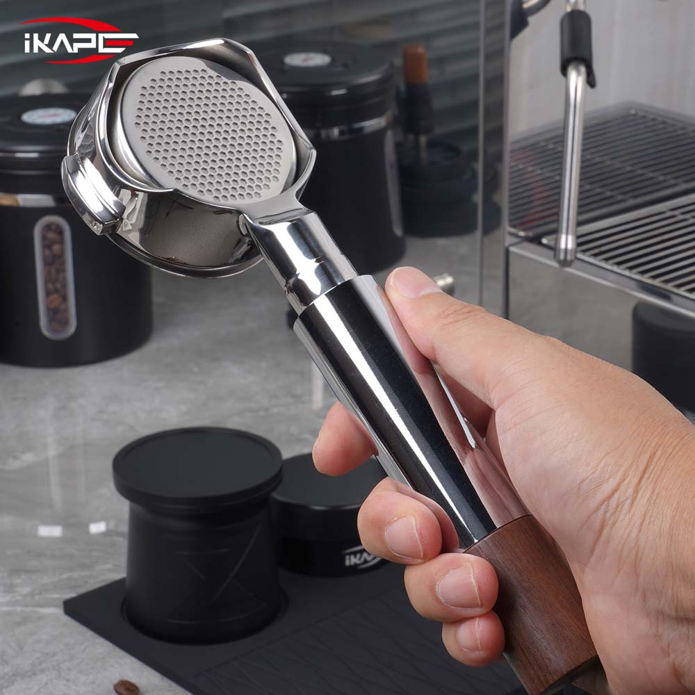 IKAPE Openwork Bottomless Portafilter with High Extraction Precision B